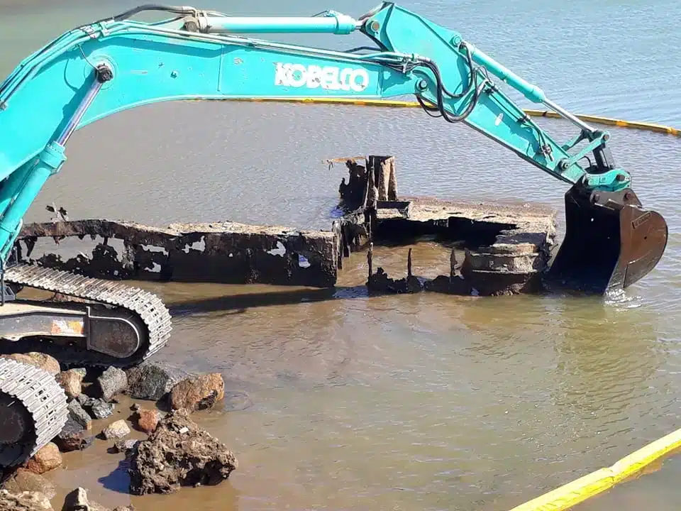 recyclage de bateaux