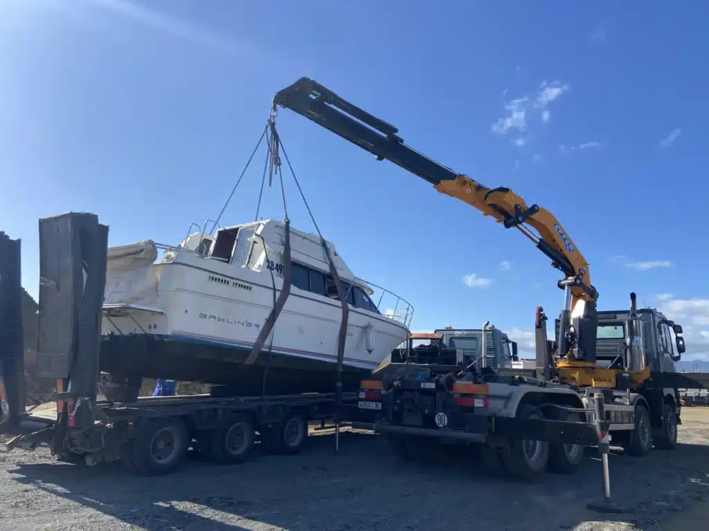 recyclage de bateaux