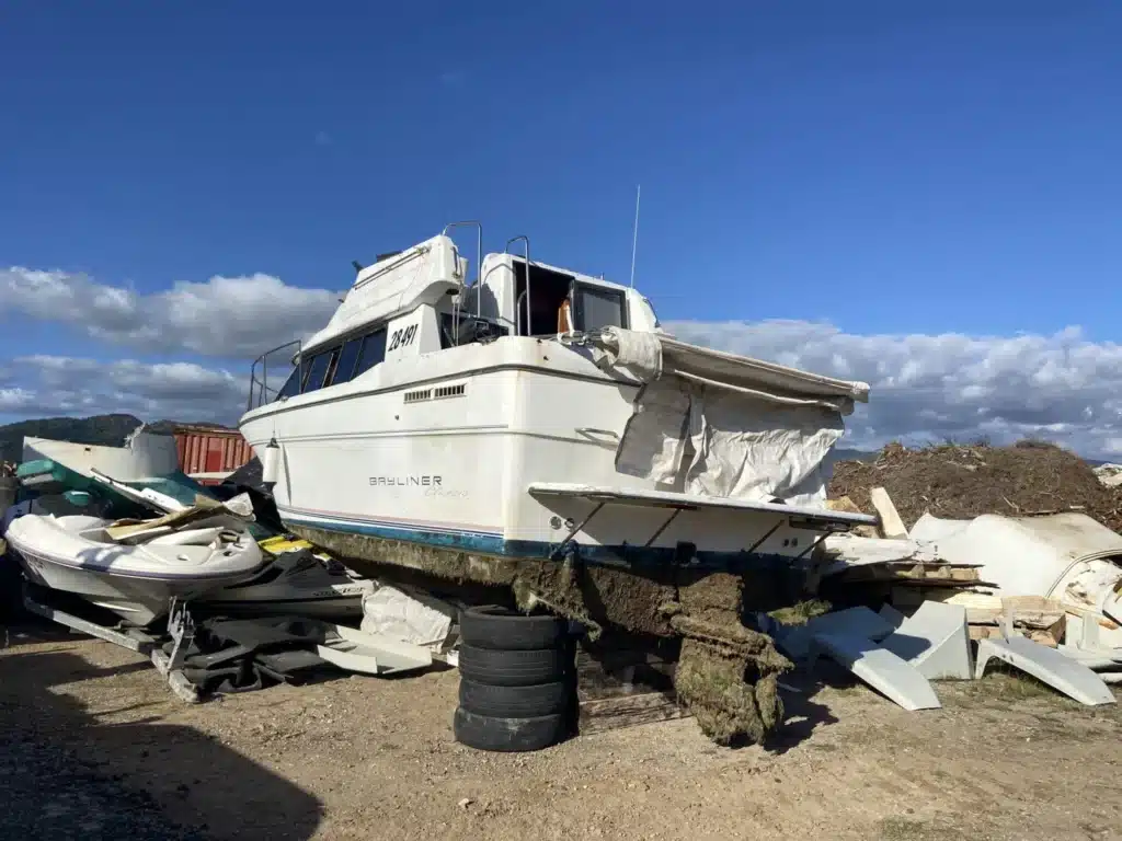 recyclage de bateaux