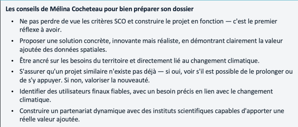 Space for Climate Observatory Nouvelle-Calédonie